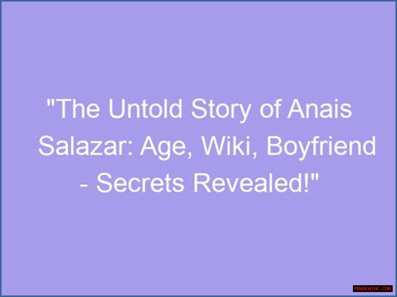 Age, Wiki, And Untold Secrets Revealed